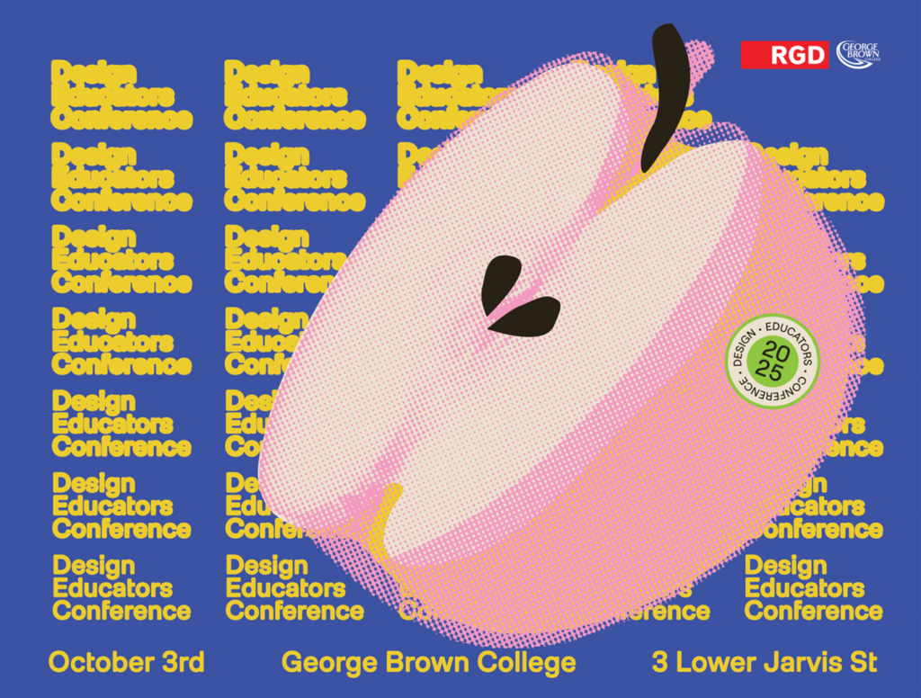 Design Educators Conference in Toronto on October 3 at George Brown College