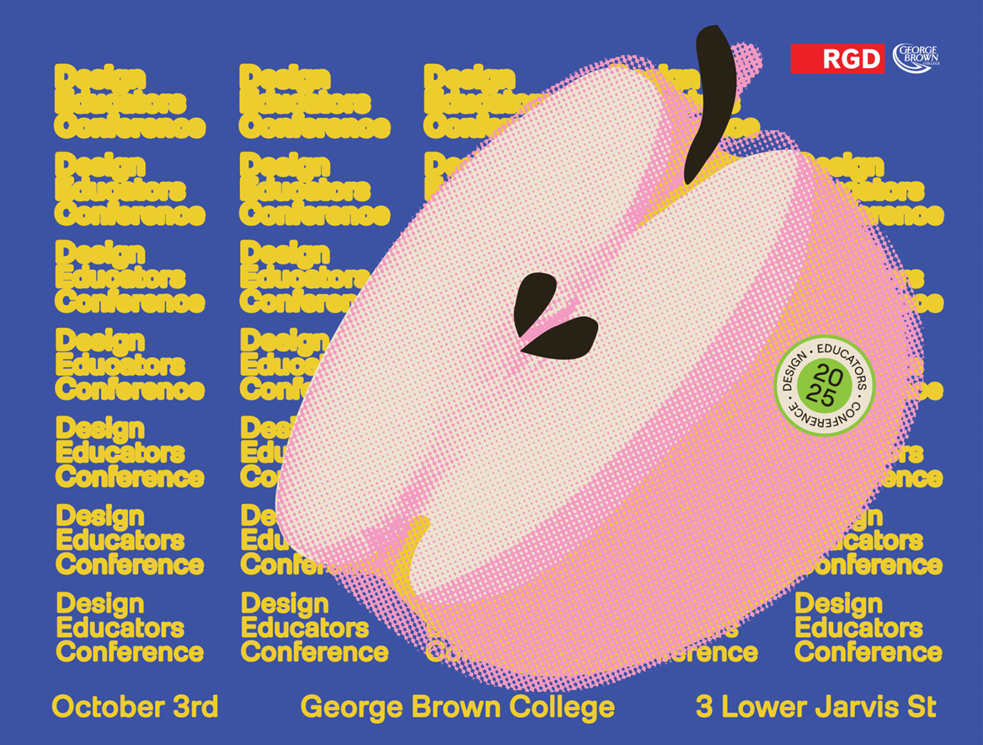 Design Educators Conference in Toronto on October 3 at George Brown College