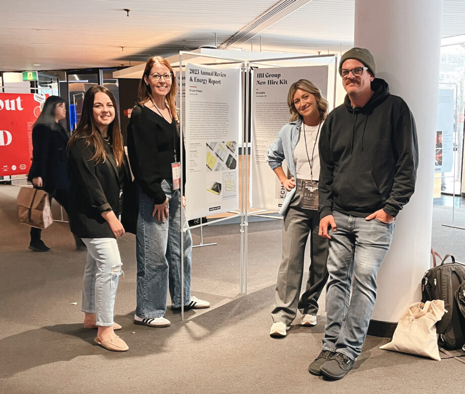 The Bruce Power team at the in-house exhibit at DesignThinkers Toronto